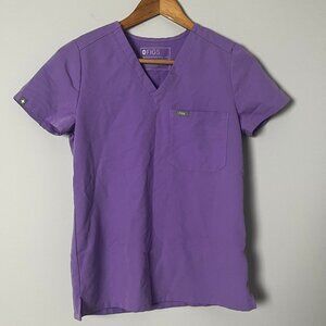 Figs Technical Collection Purple Catarina Top XXS